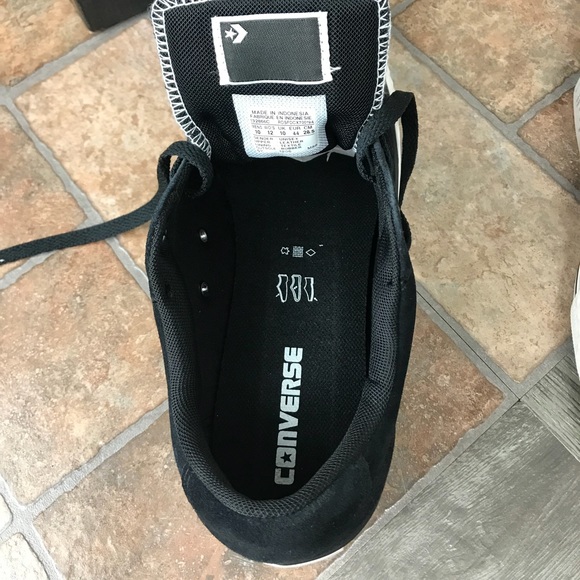 NWT Converse CT LS OX Black Suede M AUTHENTIC - Picture 6 of 6